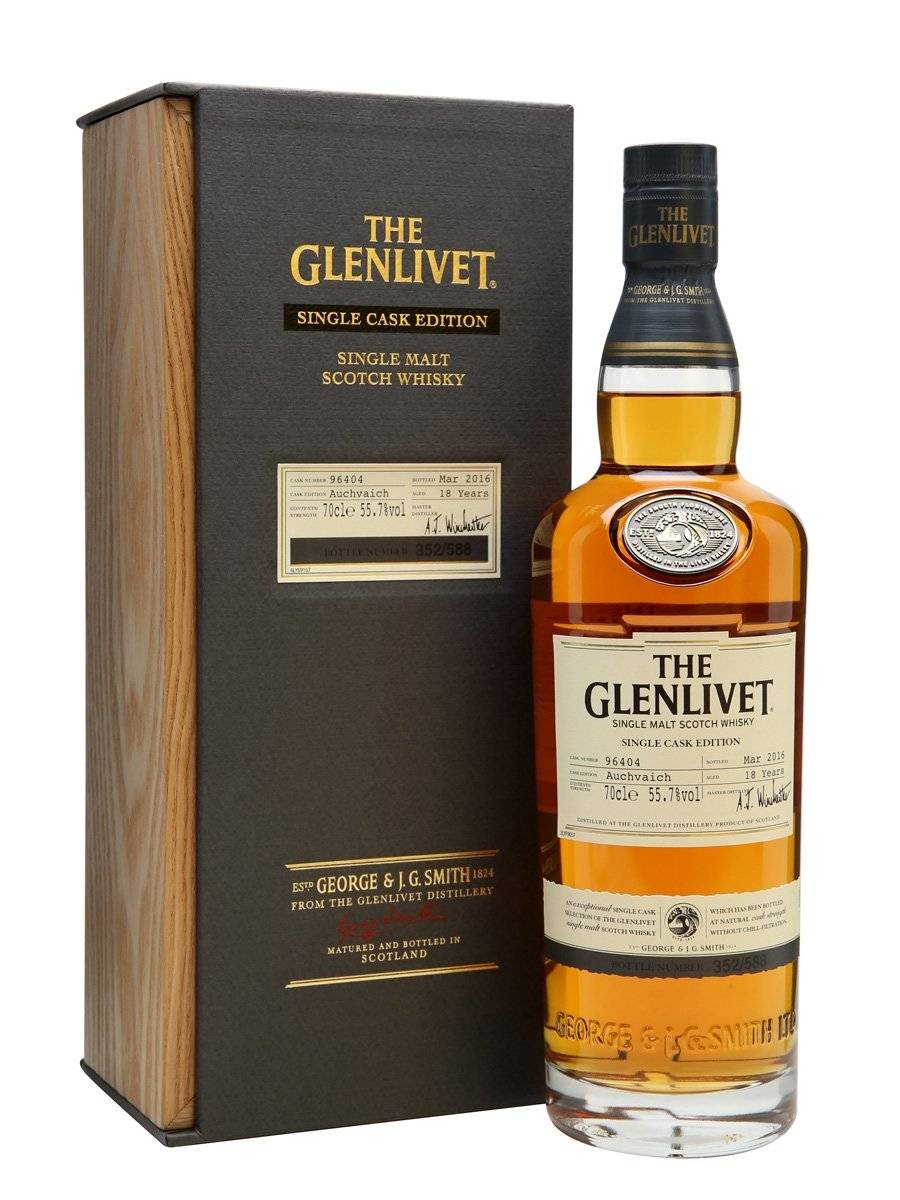 値下げ　新品　未開封　THE GLENLIVET 18年 Glenlivet 18 Year 750ml - Liquor Store New York
