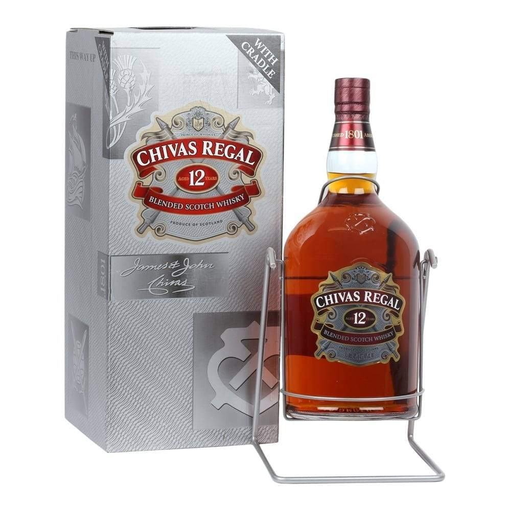 Chivas Regal 12 Yo Blended 4.5L With Cradle